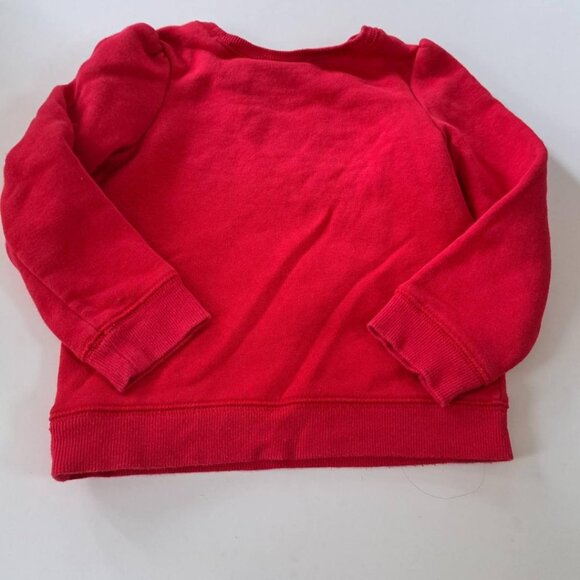 Jumping Beans red fun Christmas monkey sweatershirt size 3t - Picture 2 of 4